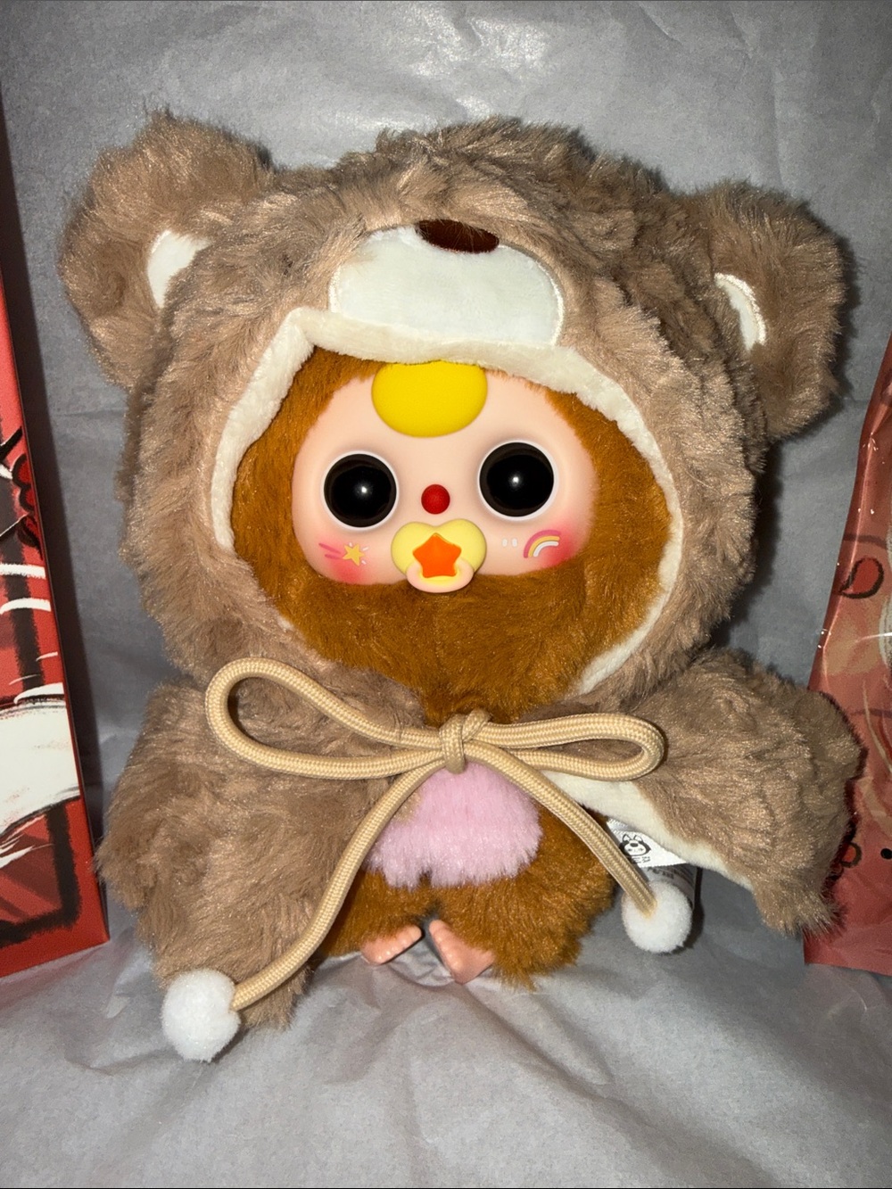Baby Three I’m Not A Warrior Confirmed Bear Warrior with Binki!